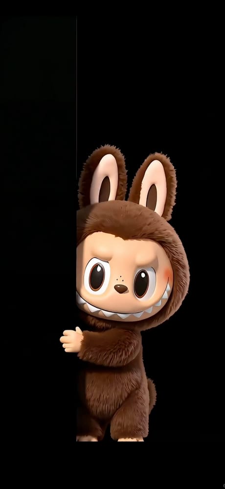 Mysterious Brown Bunny Labubu