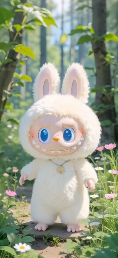 Enchanted Forest Explorer Labubu