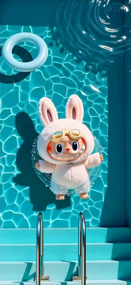 Poolside Adventurer Labubu