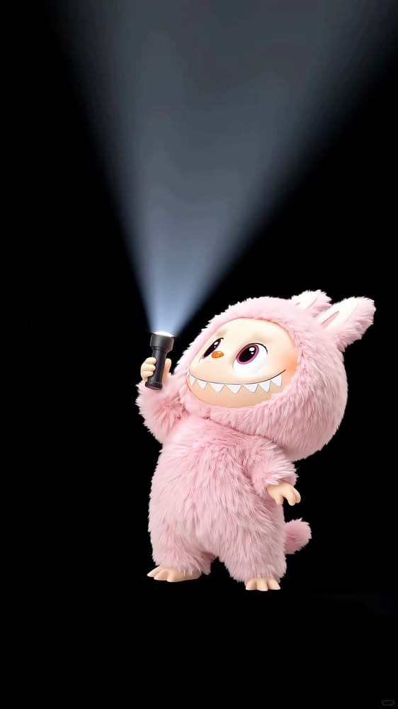 Pink Monster Labubu
