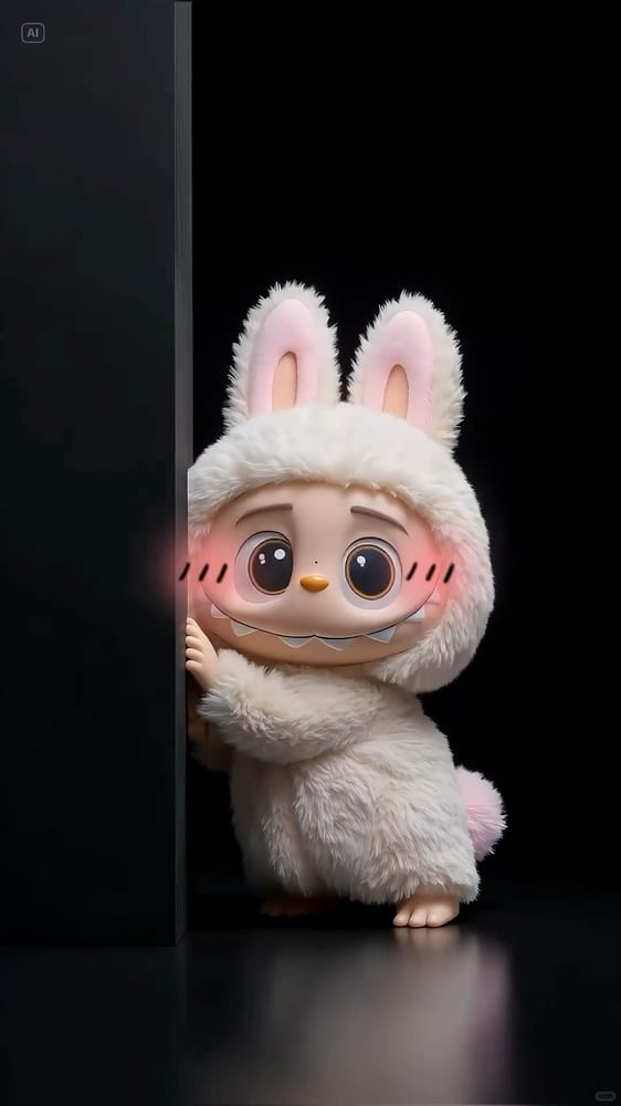 Bunny Hood Labubu Live Photo